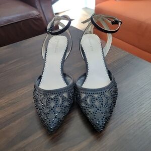 Charter Club Giadda Sequined Evening Pump Women's Size 9.5 Formal Event Party